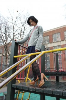 Saturday Style File – Schoolyard Separates vegan chao fashion knit sweater