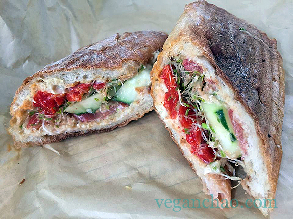 The Picnic Basket nyc veggie sandwich